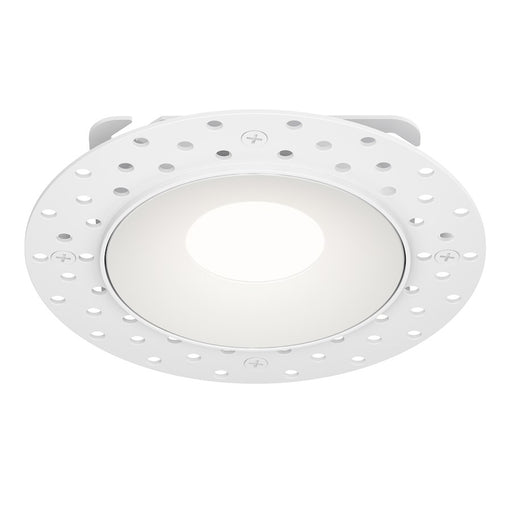 Maxim Lighting Crisp 1 Light 6" Trimless LED Downlight 3000K, White - 87661WT