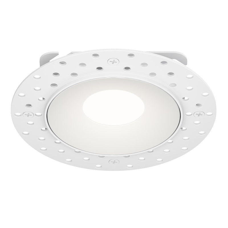 Maxim Lighting Crisp 1 Light 6" Trimless LED Downlight 3000K, White