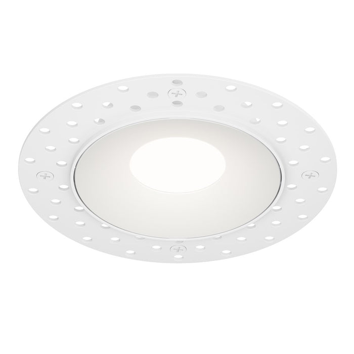 Maxim Lighting Crisp 1 Light 6" Trimless LED Downlight 5CCT, White - 87663WT