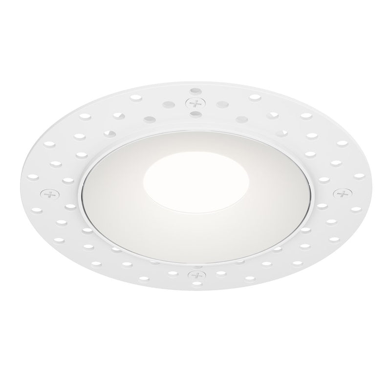 Maxim Lighting Crisp 1 Light 6" Trimless LED Downlight 5CCT, White