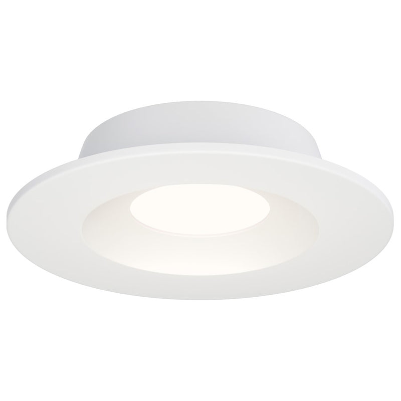 Maxim Lighting Crisp 1Lt 5" LED Recessed DownLight 3000K Round, White