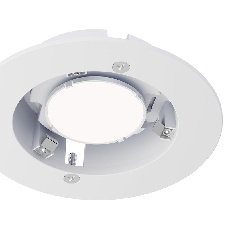Maxim Lighting Crisp 1 Light 5" LED Recessed DownLight CCT/Round, WH