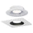 Maxim Lighting Crisp 1Lt 5" LED Recessed DownLight 3000K SQ, WH/BK