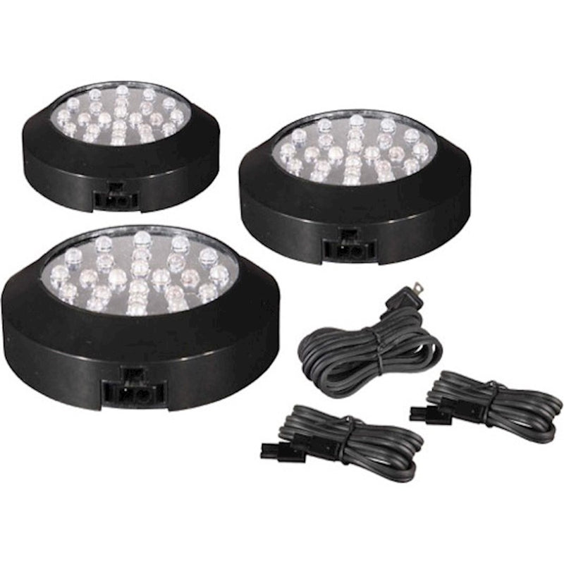 Maxim Lighting CounterMax MX-LD 3-Light LED Kit Black