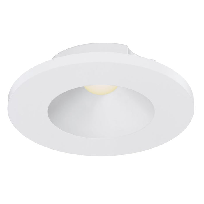 Maxim Lighting Snug 1 Light 1.25" Utility Items/3000K, White/White - 87953WTWT