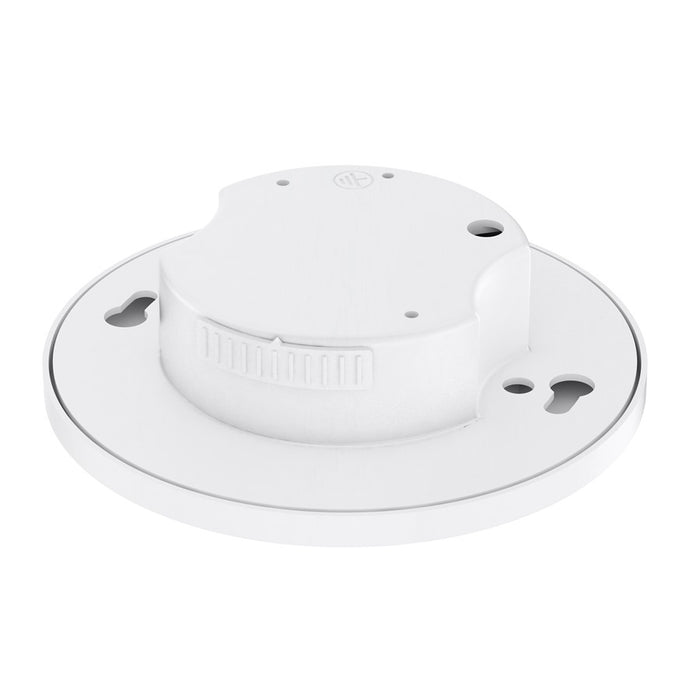 Maxim Lighting Snug 1 Light 1.25" Utility Items, White/White