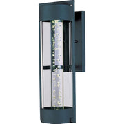Maxim New Age LED Outdoor Wall Lantern Texture Ebony