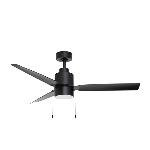 Maxim Lighting Falcon Pull 1 Light Indoor Ceiling Fan, Black - 88707BK