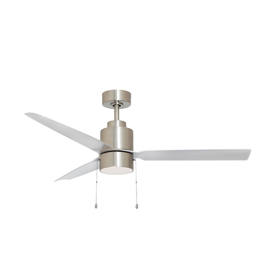 Maxim Lighting Falcon Pull 1 Light Indoor Ceiling Fan, Satin Nickel - 88707SN