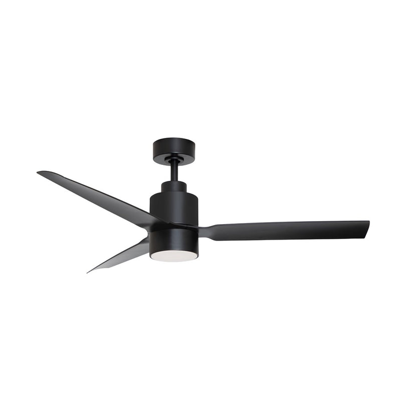 Maxim Lighting Falcon 1 Light Indoor Ceiling Fan, Black