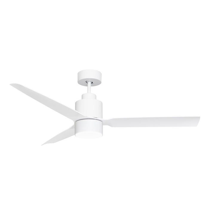 Maxim Lighting Falcon 1 Light Indoor Ceiling Fan, Matte White