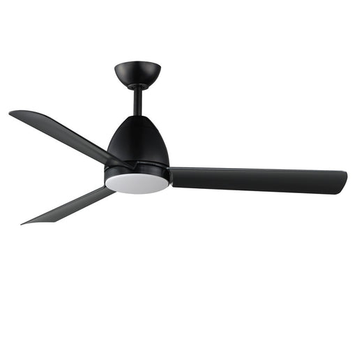 Maxim Lighting Seaborne 1 Light 15" Outdoor Ceiling Fan, Black - 88723BK