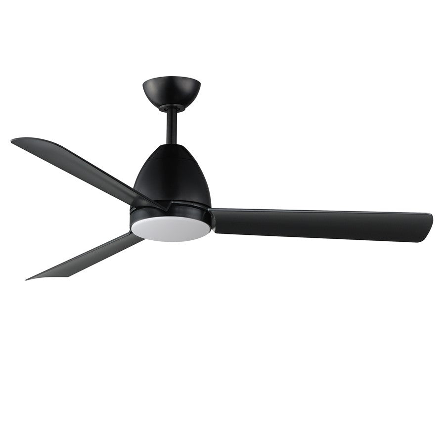 Maxim Lighting Seaborne 1 Light 15" Outdoor Ceiling Fan, Black - 88723BK