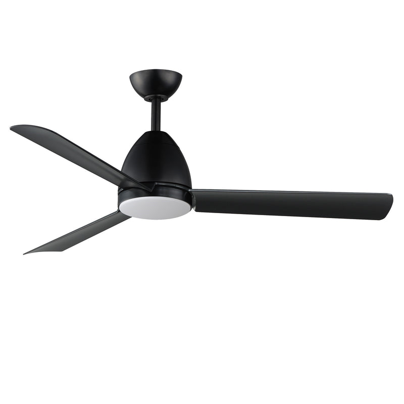 Maxim Lighting Seaborne 1 Light 15" Outdoor Ceiling Fan, Black