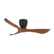 Maxim Lighting Keanu 56" Outdoor Ceiling Fan, Black/Walnut - 88753BKWN