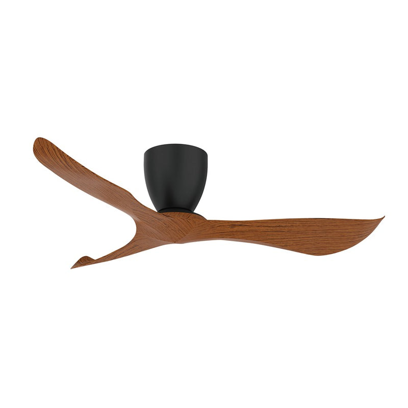 Maxim Lighting Keanu 56" Outdoor Ceiling Fan, Black/Walnut