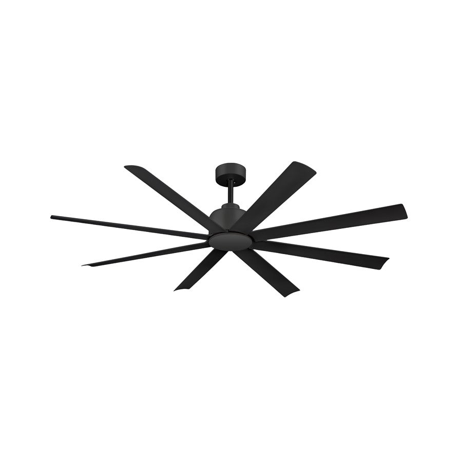 Maxim Lighting Condor 65" 8-Blade Ceiling Fan, Black - 88766BK