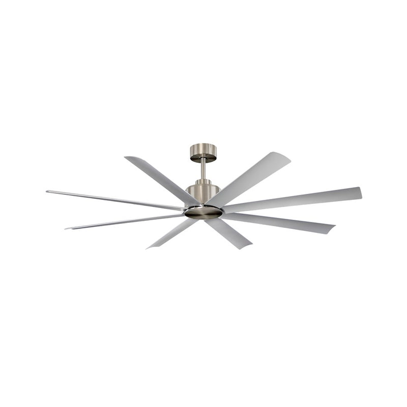 Maxim Lighting Condor Light Indoor Ceiling Fan, Satin Nickel