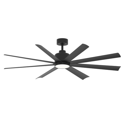 Maxim Lighting Condor 1 Light 14.5" Indoor Ceiling Fan, Black/White - 88767WTBK