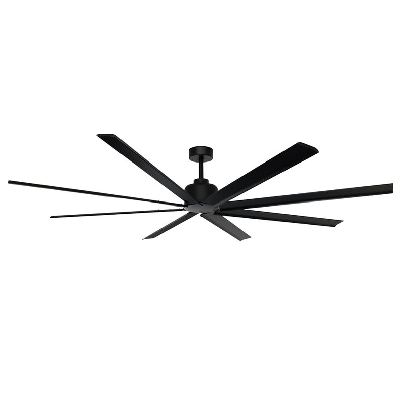 Maxim Lighting Condor 84" 8-Blade Ceiling Fan, Black