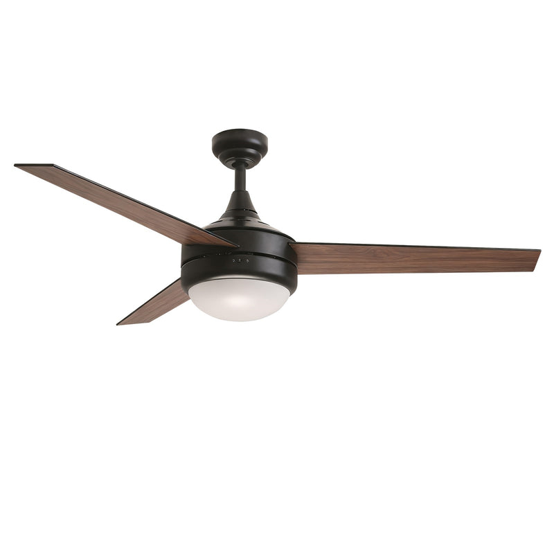 Maxim Lighting Trio 2 Light 17.5" Indoor Ceiling Fan, Black