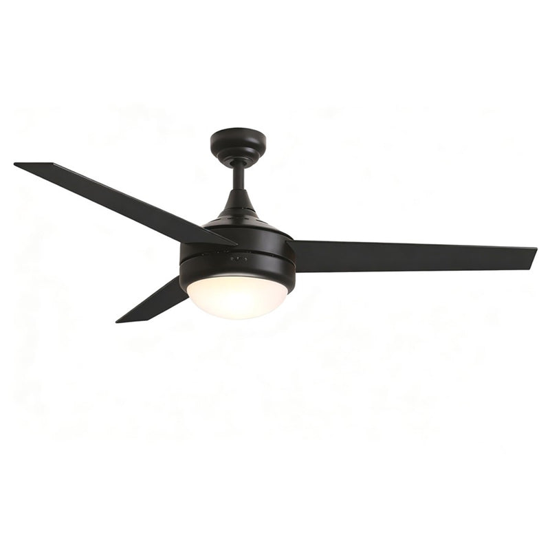 Maxim Lighting Trio 2 Light 17.5" Indoor Ceiling Fan, Black