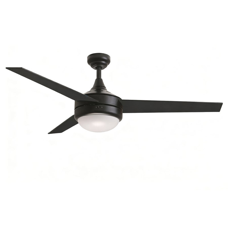 Maxim Lighting Trio 2 Light 17.5" Indoor Ceiling Fan, Black