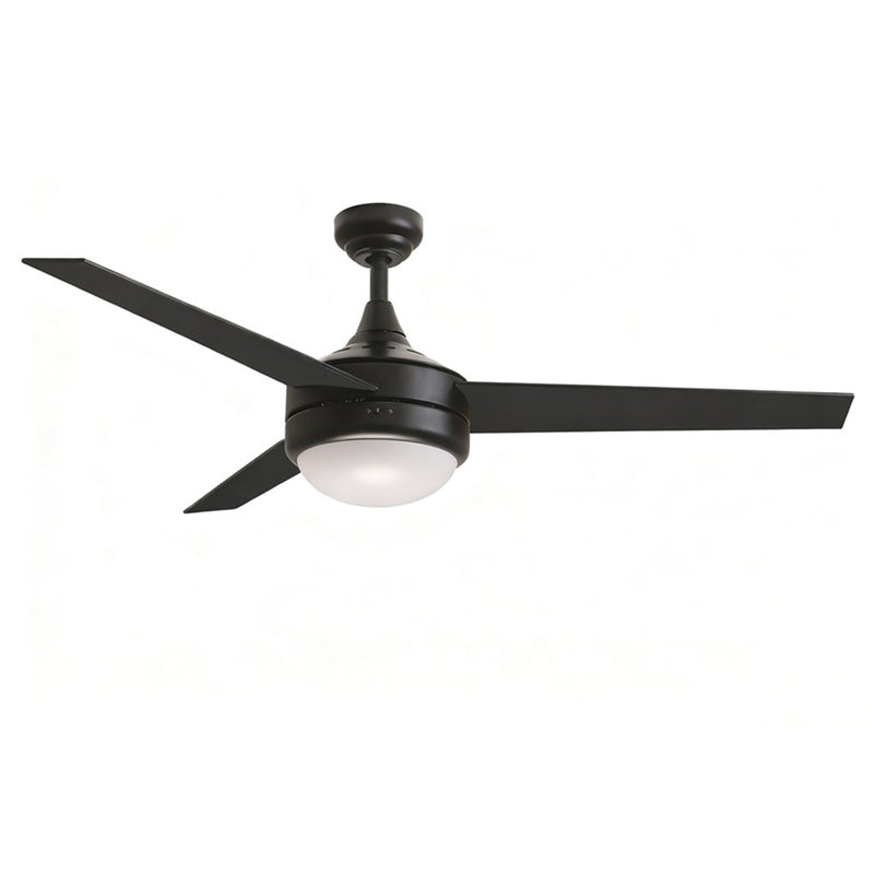 Maxim Lighting Trio 2 Light 17.5" Indoor Ceiling Fan, Black