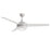 Maxim Lighting Trio 2 Light 17.5" Indoor Ceiling Fan, Matte White - 88783MW