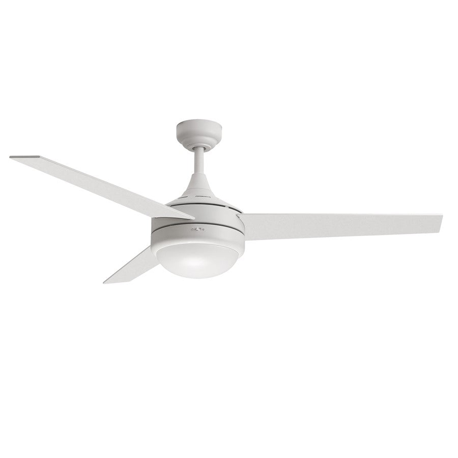 Maxim Lighting Trio 2 Light 17.5" Indoor Ceiling Fan, Matte White - 88783MW
