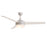 Maxim Lighting Trio 2 Light 17.5" Indoor Ceiling Fan, Matte White