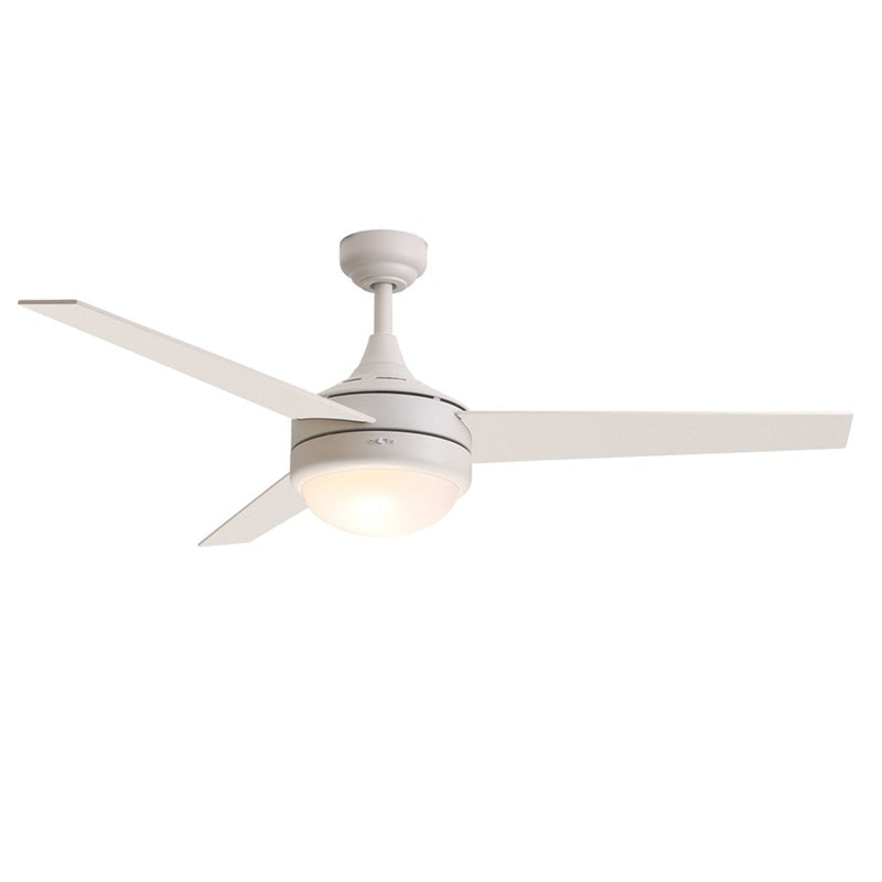 Maxim Lighting Trio 2 Light 17.5" Indoor Ceiling Fan, Matte White