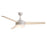 Maxim Lighting Trio 2 Light 17.5" Indoor Ceiling Fan, Matte White