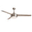 Maxim Lighting Trio 2 Light 17.5" Indoor Ceiling Fan, Satin Nickel - 88783SN