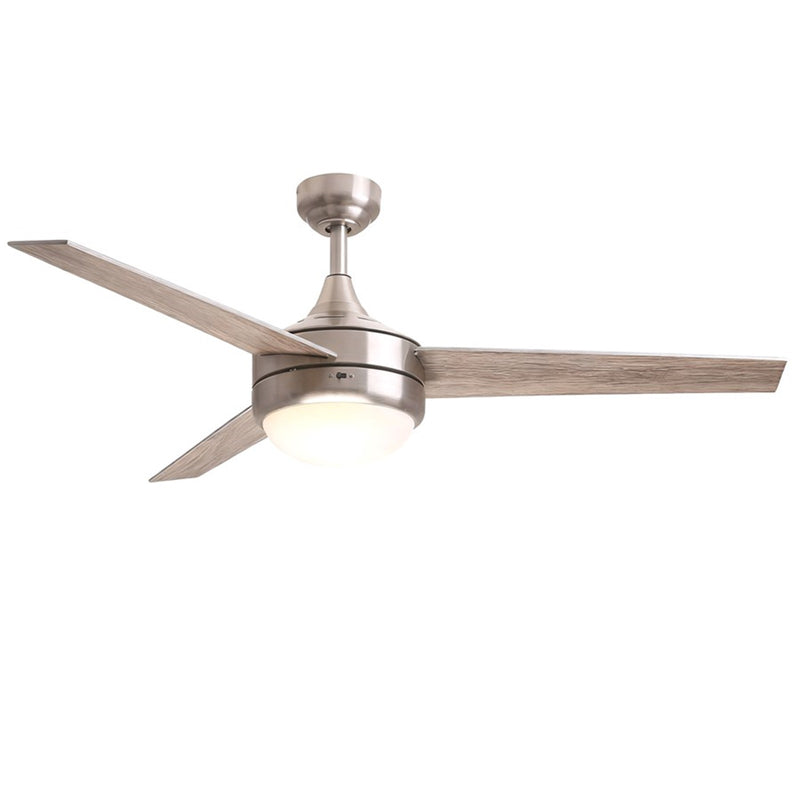 Maxim Lighting Trio 2 Light 17.5" Indoor Ceiling Fan, Satin Nickel