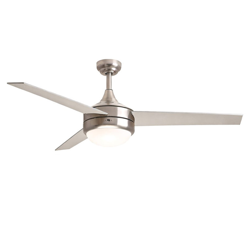Maxim Lighting Trio 2 Light 17.5" Indoor Ceiling Fan, Satin Nickel