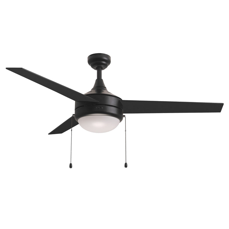 Maxim Lighting Trio 2Lt 17.5" Indoor Ceiling Fan/Pull Chain, Black