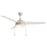 Maxim Lighting Trio 2Lt 17.5" Indoor Ceiling Fan/Pull Chain, Matte Wht