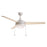 Maxim Lighting Trio 2Lt 17.5" Indoor Ceiling Fan/Pull Chain, Matte Wht