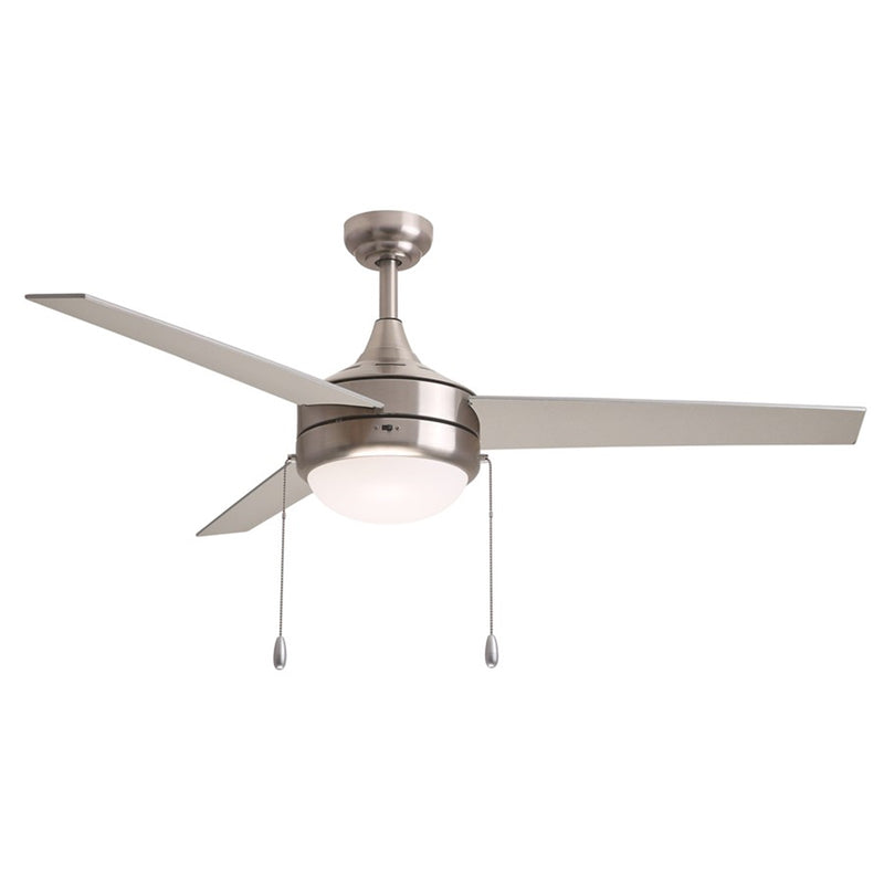 Maxim Lighting Trio 2Lt 17.5" Indoor Ceiling Fan/Pull Chain, Nickel