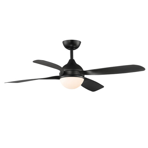Maxim Lighting Bola 1 Light Indoor Ceiling Fan, Black - 88811BK