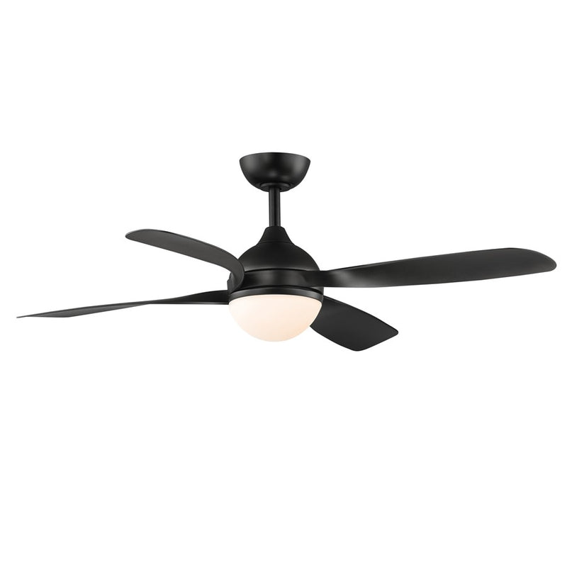 Maxim Lighting Bola 1 Light Indoor Ceiling Fan, Black