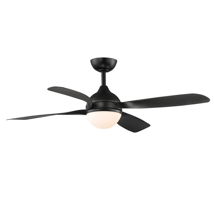 Maxim Lighting Bola 1 Light Indoor Ceiling Fan, Black - 88811BK