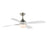 Maxim Lighting Bola 1 Light Indoor Ceiling Fan, Satin Nickel - 88811SN