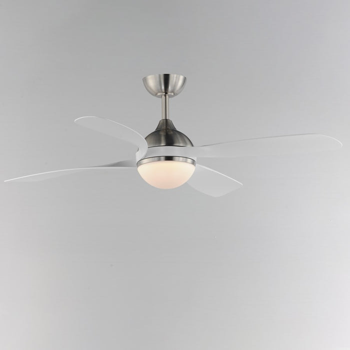 Maxim Lighting Bola 1 Light Indoor Ceiling Fan, Satin Nickel