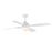 Maxim Lighting Bola 1 Light Indoor Ceiling Fan, White - 88811WT