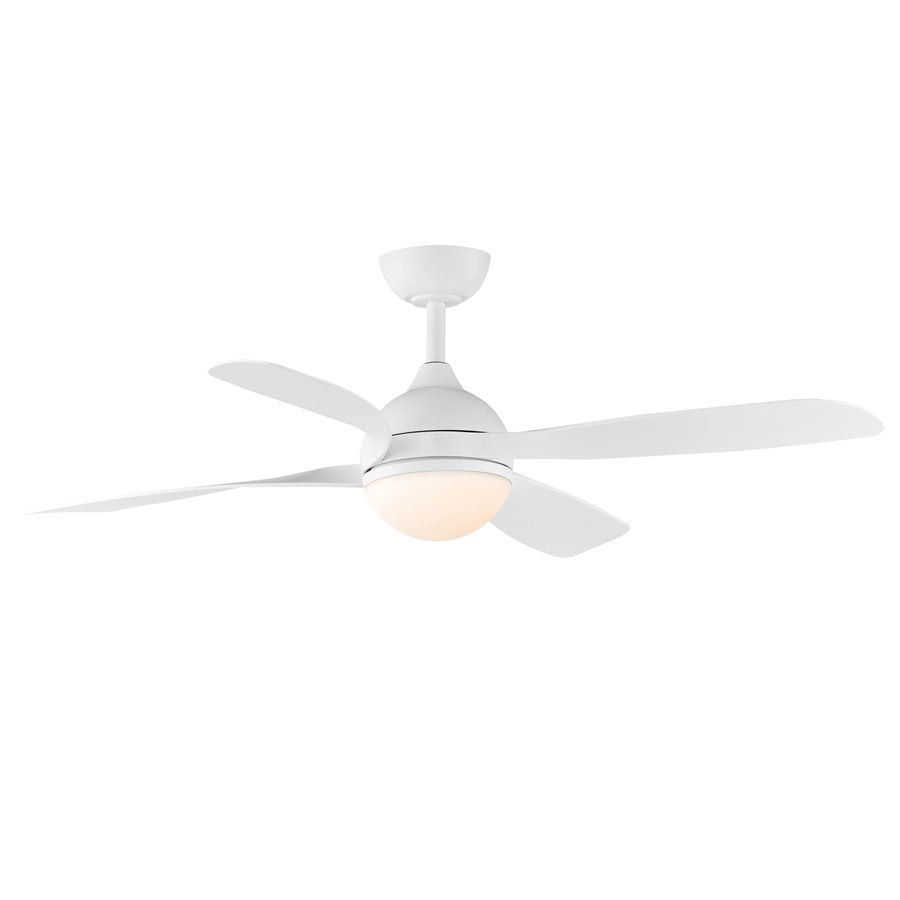 Maxim Lighting Bola 1 Light Indoor Ceiling Fan, White - 88811WT