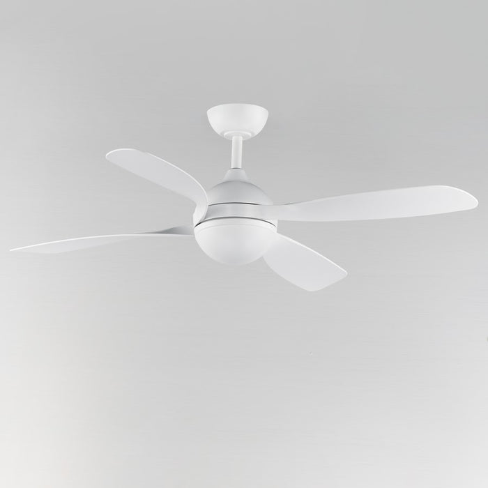 Maxim Lighting Bola 1 Light Indoor Ceiling Fan, White