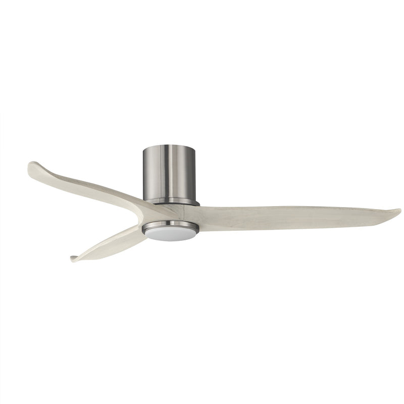 Maxim Lighting Woodwind 1Lt 10.5" Indoor Ceiling Fan, Satin Nickel