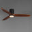 Maxim Lighting Woodwind 1Lt 10.5" Indoor Ceiling Fan, Black/White